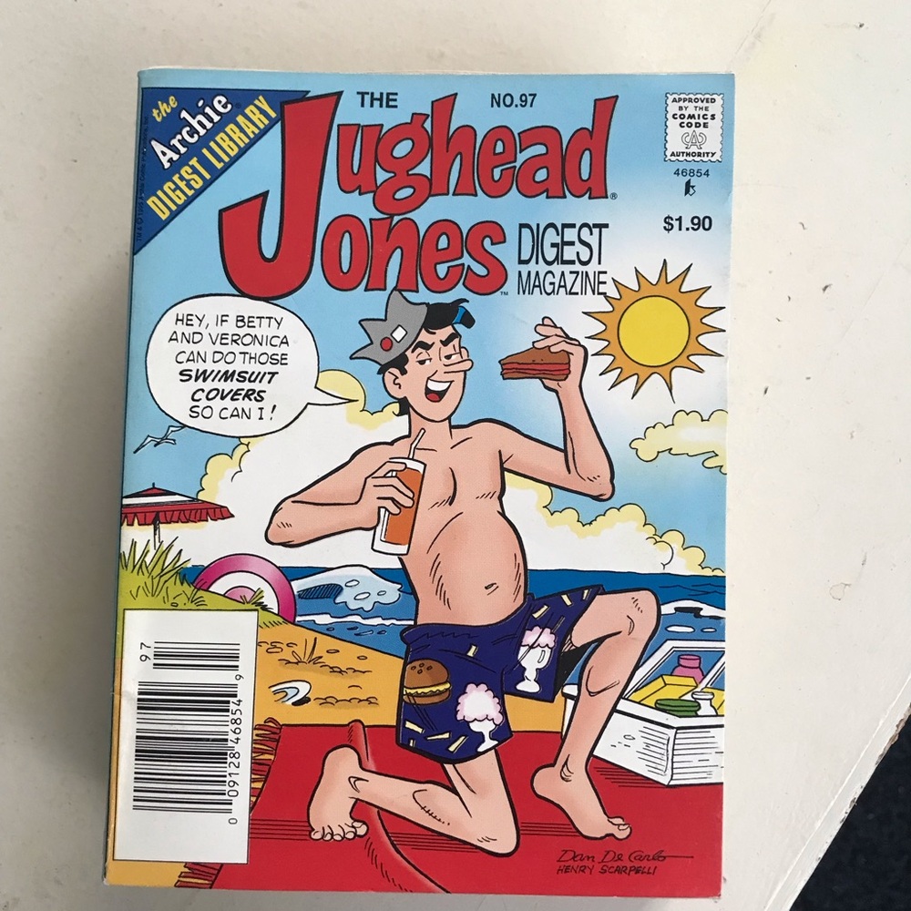 The Jughead Jones Digest Magazine No.97 - Blue Cover
